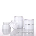 200ml Glass Jars Skin Care Acrylic Cream